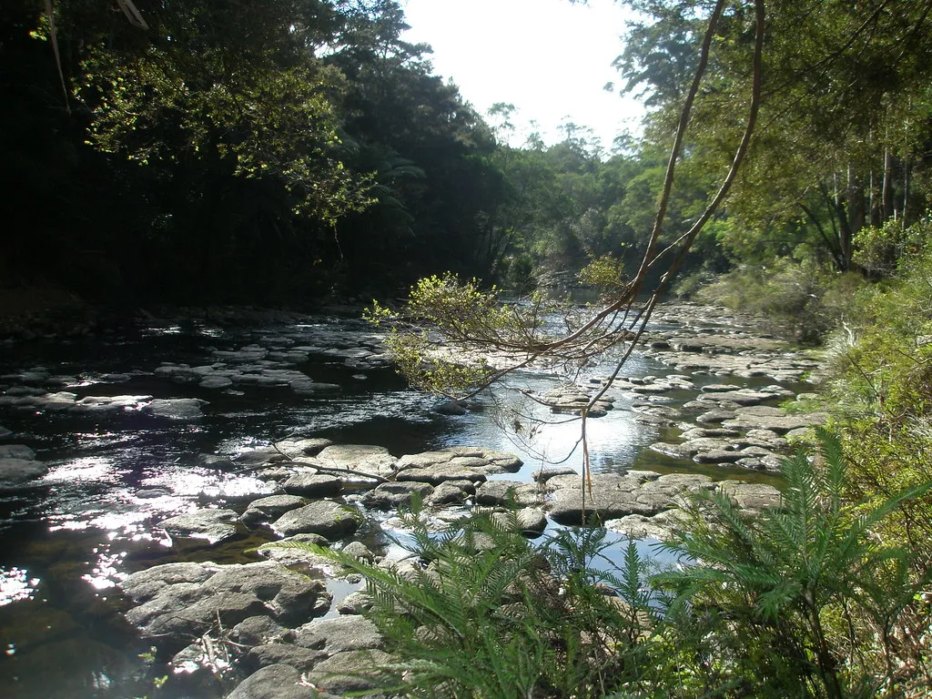 Fairy Pools Kerikeri with emerald waters and natural rock formations